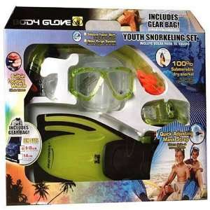  Body Glove Youth 9 13 S/M Silicone Snorkeling Set: Sports 