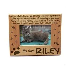  Have you a Cat in Heaven memorial frame personalized: Home 