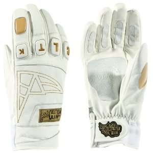  Celtek Aviator Gloves  White X Small