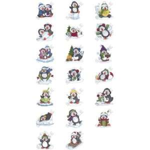  Playful Penguins Embroidery Designs by Dakota Collectibles 