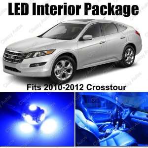  BLUE LED Lights Interior Package For Honda Crosstour (7 