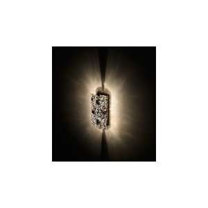   Wall Sconce in Stainless Steel Polished with Swarovski Strass crystal