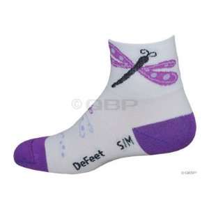  DeFeet Aireator Damselfly Sock Purple; MD/LG Sports 