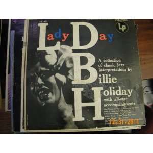  Billie Holiday Lady Day (Vinyl Record): Billie Holiday 
