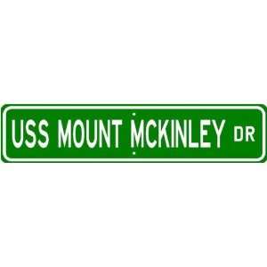 USS MOUNT MCKINLEY LCC 7 Street Sign   Navy  Sports 