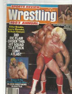 1983 SPORTS REVIEW WRESTLING MAGAZINE FALL EXCELLENT  