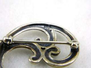 Vintage HTF 1960s JAMES AVERY Sterling SILVER Pin BROOCH Signed 4 