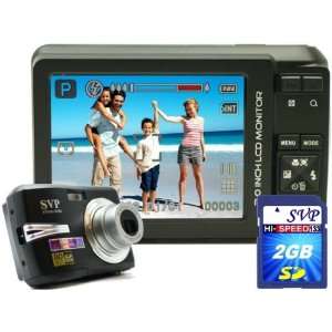   Digital Camera (2GB SVP High Speed SD Memory Card Included) Camera