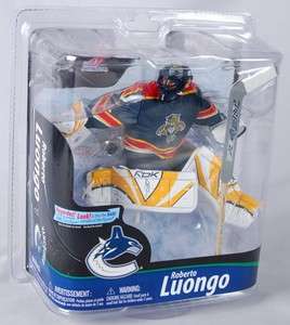 McFarlane NHL 28 Roberto Luongo (Canucks) CL #/450 Figure Chase 