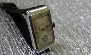 BEAUTIFUL RARE ROLEX MARCONI SPECIAL WATCH ALL STEEL TWO TONES DIAL 