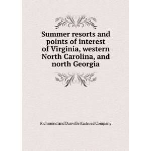  Summer resorts and points of interest of Virginia, western 