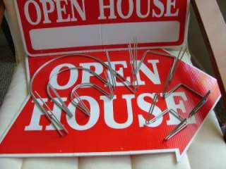 Real Estate Open House Sign Holders  No Stakes Needed!  