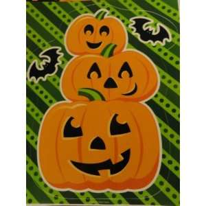    Halloween Window Clings   Pumpkins and Bats 