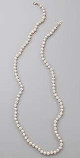 Juliet & Company Classic Long Pearl Necklace  