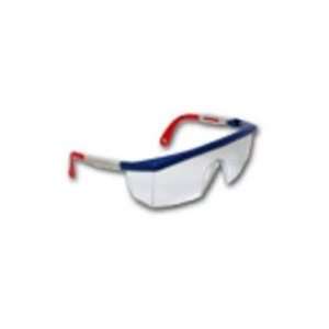  Retriever Red/White/Blue Frame Clear Anti Fog Lens Safety 