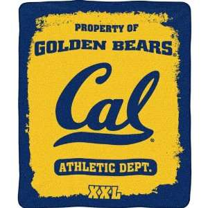  California Bears 50x60 Micro Raschel Throw Sports 