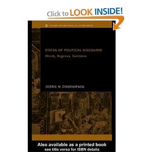   , Regimes, Seditions (9780203362730) Costas M. Constantinou Books