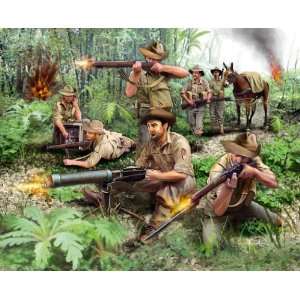  Revell 176 Anzacs Infantry WWII Toys & Games