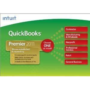  New Intuit Inc. Quickbooks 2011 Premier Industry Specific 