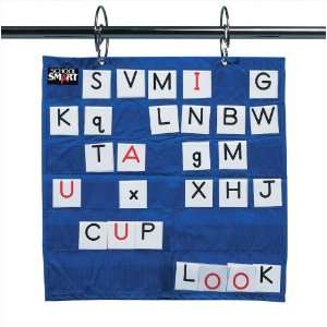  School Smart Creating Words Mat   17 x 17 Inches Office 