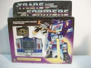 Transformers Original G1 Soundwave Complete w/ Box and Foam  
