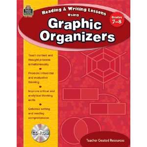  Using graphic Organizers Grades 7 8 bk and CD rom Toys & Games
