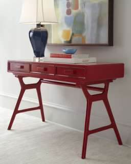 Drawer Console    Three Drawer Console