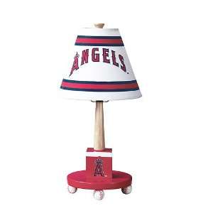  Guidecraft MLB Los Angeles Angels Table Lamp: Home 