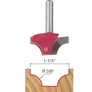 Freud 39 208 1 1/4 Inch Diameter Ovolo Groove Router Bit with 1/4 Inch 