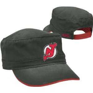  New Jersey Devils Womens Fashion Military Hat: Sports 