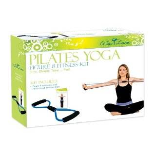  Wai Lana Pilates Yoga Figure 8 Fitness Ring Kit: Sports 