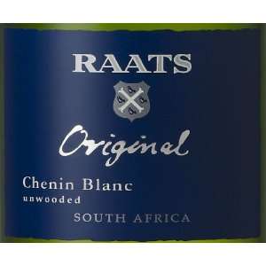   Raats Original Unwooded Stellenbosch Chenin Blanc South Africa 750ml
