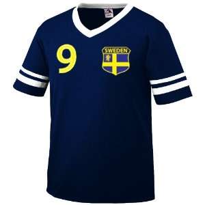  Sweden Retro Soccer Jersey T Shirt