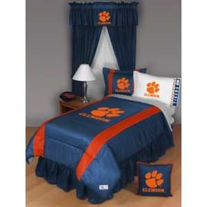  Clemson Tigers S/L Twin Comforter Memorabilia. Sports 