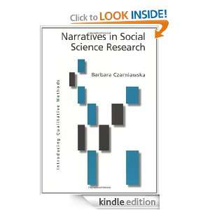 Narratives in Social Science Research (Introducing Qualitative Methods 