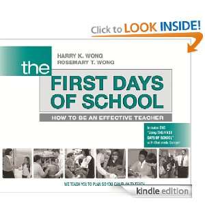 The First Days of School Harry K. Wong, Rosemary T. Wong  