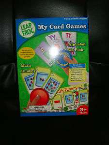 Leap Frog My Card Games: Math Rummy & Alphabet Go Fish 047754307108 
