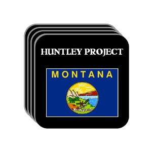 US State Flag   HUNTLEY PROJECT, Montana (MT) Set of 4 Mini Mousepad 