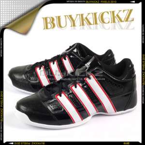 Adidas Commander Lite TD Low Black/White/Red Basketball G24397  