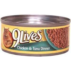  9 Lives Chicken and Tuna Dinner 5.5 oz Wholesale Toys 