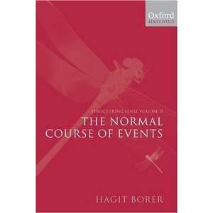   Course of Events ( Hardcover ) by Borer, Hagit pulished by Oxford