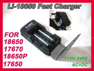 Soshine 18650 SC S2 Fast Charger 17670 17650  