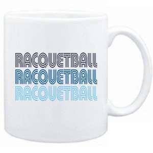 New  Racquetball Retro Color  Mug Sports