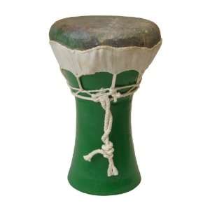  Light Green Ceramic Doumbek   8 x 5 Musical Instruments
