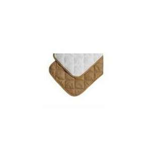    Deluxe Quilted Reversible Mat Tan/White 42 X 27