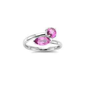  1.33 Cts Mystic Pink Topaz Ring in 14K Yellow Gold 9.5 