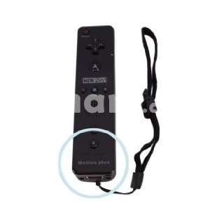   Remote Controller with Built in Motion Plus for Wii Black Video Games