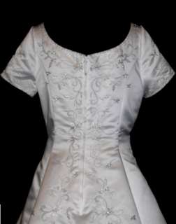 Org$799 Symphony Bridals White 22 Informal Wedding Gown Bridal Dress 