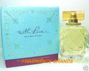 Hilary Duff WITH LOVE Women Perfume 3.4 oz New In Box.  