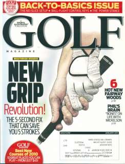 2011 Golf Magazine New Grip Revolution 5 Second Fix  